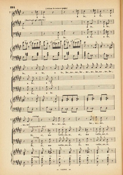 La forza del destino : melodramma in quattro atti di Francesco Maria Piave / Giuseppe Verdi ; opera completa, canto e pianoforte 