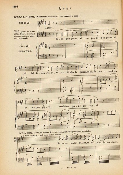 La forza del destino : melodramma in quattro atti di Francesco Maria Piave / Giuseppe Verdi ; opera completa, canto e pianoforte 