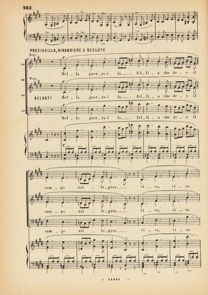 La forza del destino : melodramma in quattro atti di Francesco Maria Piave / Giuseppe Verdi ; opera completa, canto e pianoforte 