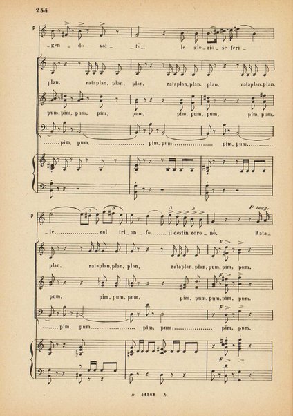 La forza del destino : melodramma in quattro atti di Francesco Maria Piave / Giuseppe Verdi ; opera completa, canto e pianoforte 