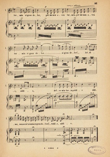 La forza del destino : melodramma in quattro atti di Francesco Maria Piave / Giuseppe Verdi ; opera completa, canto e pianoforte 