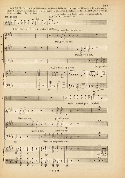 La forza del destino : melodramma in quattro atti di Francesco Maria Piave / Giuseppe Verdi ; opera completa, canto e pianoforte 