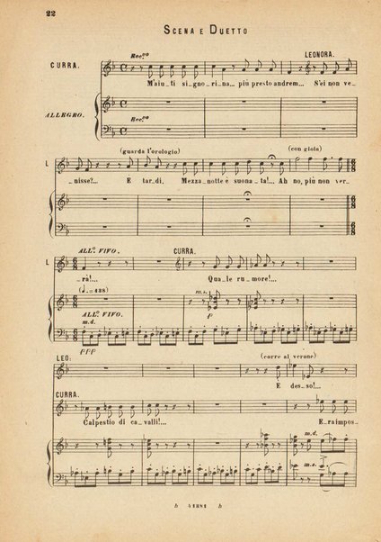 La forza del destino : melodramma in quattro atti di Francesco Maria Piave / Giuseppe Verdi ; opera completa, canto e pianoforte 