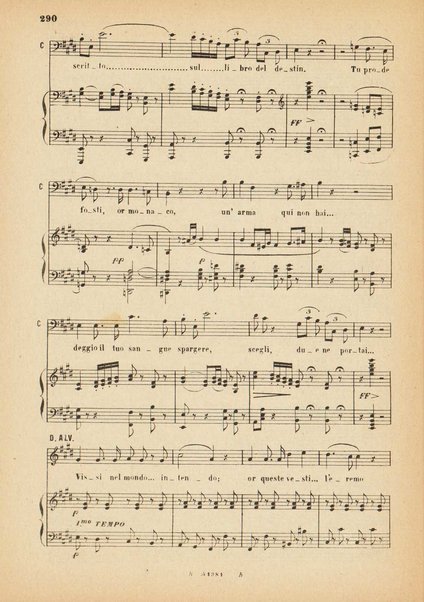 La forza del destino : melodramma in quattro atti di Francesco Maria Piave / Giuseppe Verdi ; opera completa, canto e pianoforte 