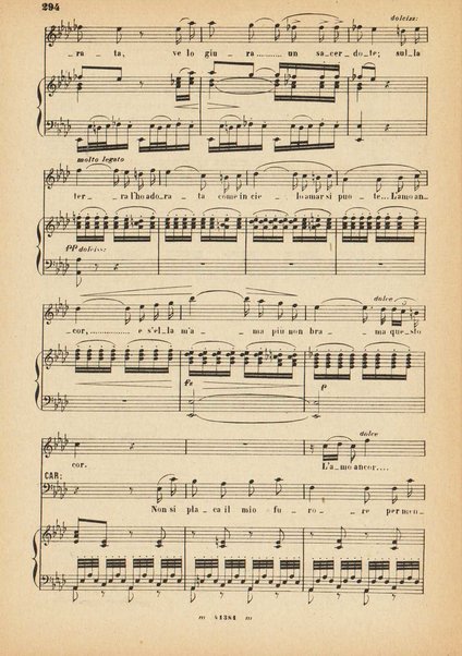 La forza del destino : melodramma in quattro atti di Francesco Maria Piave / Giuseppe Verdi ; opera completa, canto e pianoforte 