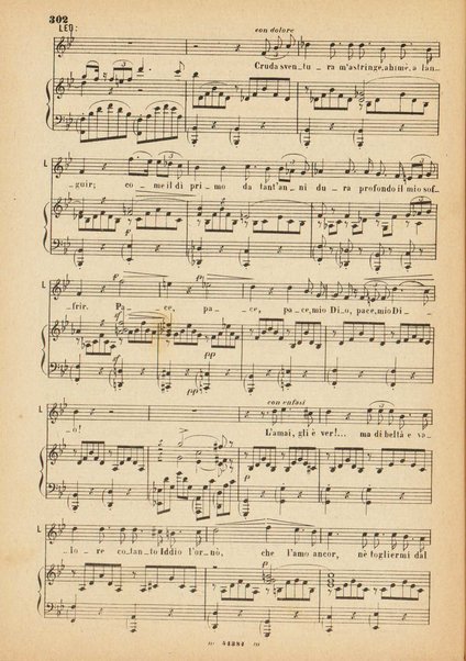 La forza del destino : melodramma in quattro atti di Francesco Maria Piave / Giuseppe Verdi ; opera completa, canto e pianoforte 