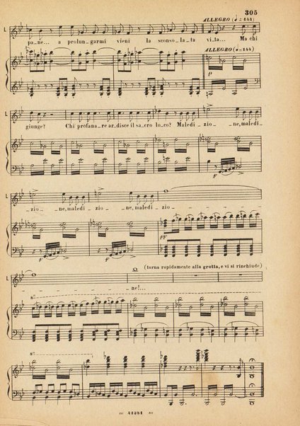 La forza del destino : melodramma in quattro atti di Francesco Maria Piave / Giuseppe Verdi ; opera completa, canto e pianoforte 