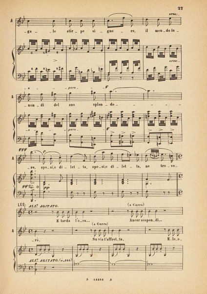La forza del destino : melodramma in quattro atti di Francesco Maria Piave / Giuseppe Verdi ; opera completa, canto e pianoforte 