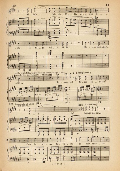La forza del destino : melodramma in quattro atti di Francesco Maria Piave / Giuseppe Verdi ; opera completa, canto e pianoforte 