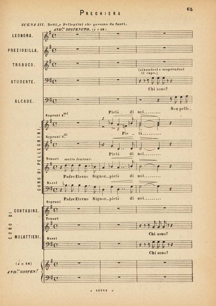 La forza del destino : melodramma in quattro atti di Francesco Maria Piave / Giuseppe Verdi ; opera completa, canto e pianoforte 