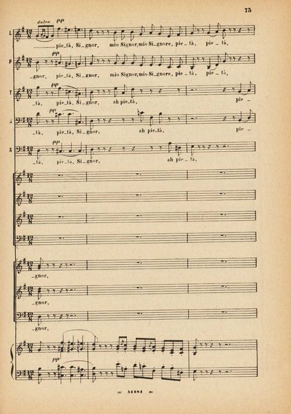 La forza del destino : melodramma in quattro atti di Francesco Maria Piave / Giuseppe Verdi ; opera completa, canto e pianoforte 