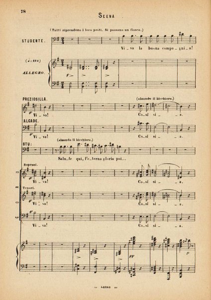 La forza del destino : melodramma in quattro atti di Francesco Maria Piave / Giuseppe Verdi ; opera completa, canto e pianoforte 