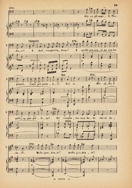 La forza del destino : melodramma in quattro atti di Francesco Maria Piave / Giuseppe Verdi ; opera completa, canto e pianoforte 
