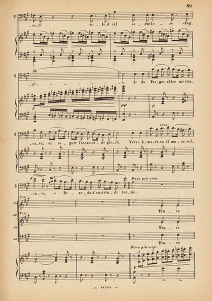 La forza del destino : melodramma in quattro atti di Francesco Maria Piave / Giuseppe Verdi ; opera completa, canto e pianoforte 