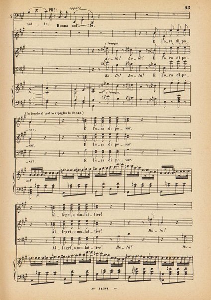 La forza del destino : melodramma in quattro atti di Francesco Maria Piave / Giuseppe Verdi ; opera completa, canto e pianoforte 