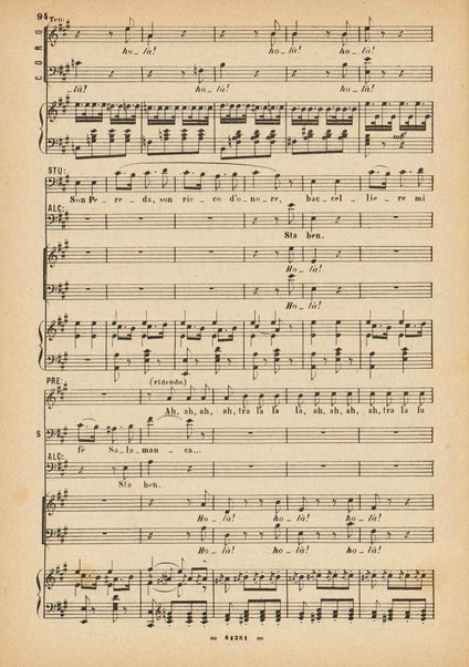 La forza del destino : melodramma in quattro atti di Francesco Maria Piave / Giuseppe Verdi ; opera completa, canto e pianoforte 