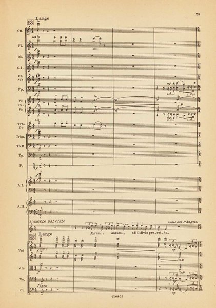 La sacra rappresentazione di Abram e d'Isaac / di Feo Belcari (secolo 15.) ; adattata nel testo a cura di Onorato Castellino ; musica di Ildebrando Pizzetti