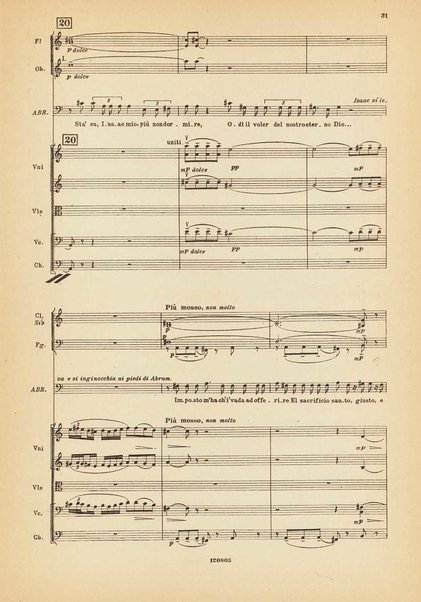 La sacra rappresentazione di Abram e d'Isaac / di Feo Belcari (secolo 15.) ; adattata nel testo a cura di Onorato Castellino ; musica di Ildebrando Pizzetti