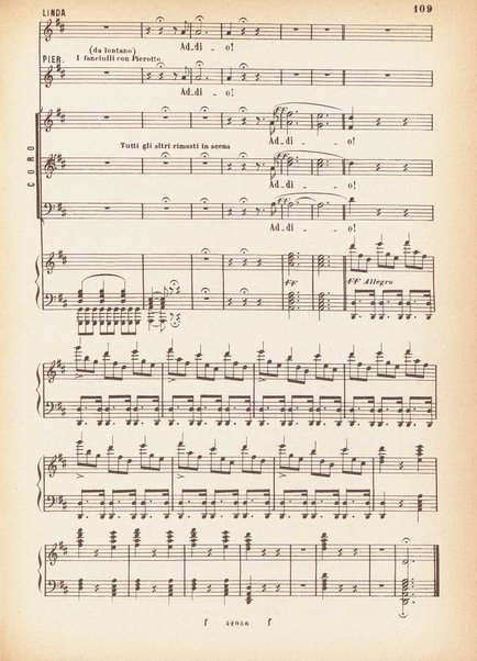 Linda di Chamounix : melodramma in tre atti di Gaetano Rossi / G. Donizetti ; Opera completa, canto e pianoforte