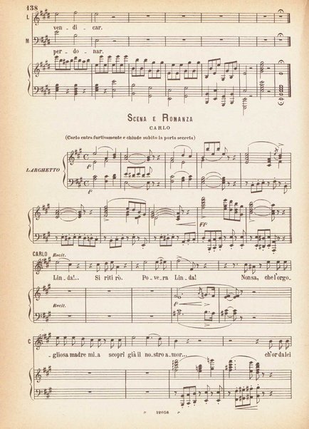 Linda di Chamounix : melodramma in tre atti di Gaetano Rossi / G. Donizetti ; Opera completa, canto e pianoforte