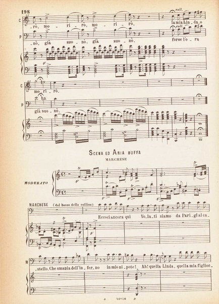 Linda di Chamounix : melodramma in tre atti di Gaetano Rossi / G. Donizetti ; Opera completa, canto e pianoforte