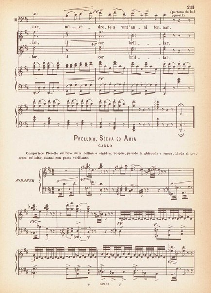 Linda di Chamounix : melodramma in tre atti di Gaetano Rossi / G. Donizetti ; Opera completa, canto e pianoforte