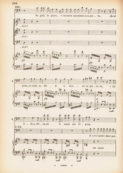 Don Sebastiano re di Portogallo : dramma in cinque atti di Eugenio Scribe / G. Donizetti ; opera completa, canto e pianoforte