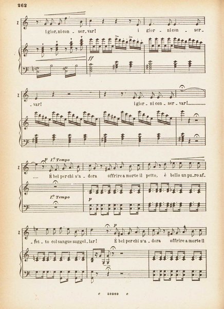 Don Sebastiano re di Portogallo : dramma in cinque atti di Eugenio Scribe / G. Donizetti ; opera completa, canto e pianoforte