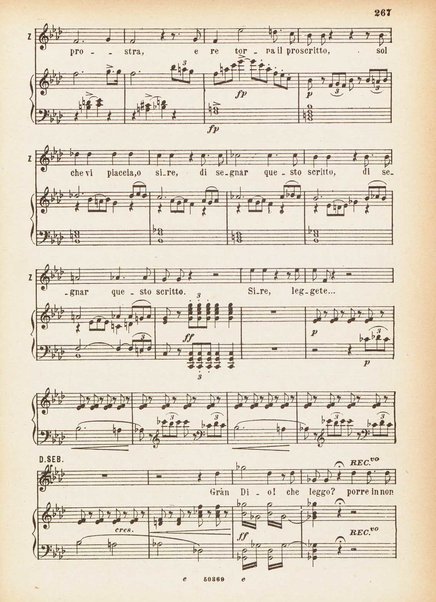 Don Sebastiano re di Portogallo : dramma in cinque atti di Eugenio Scribe / G. Donizetti ; opera completa, canto e pianoforte