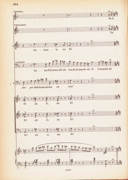 La favorita : dramma serio in quattro atti / di Alfonso Royer e Gustavo Vaëz ; musica di Gaetano Donizetti ; traduzione italiana di F. Jannetti