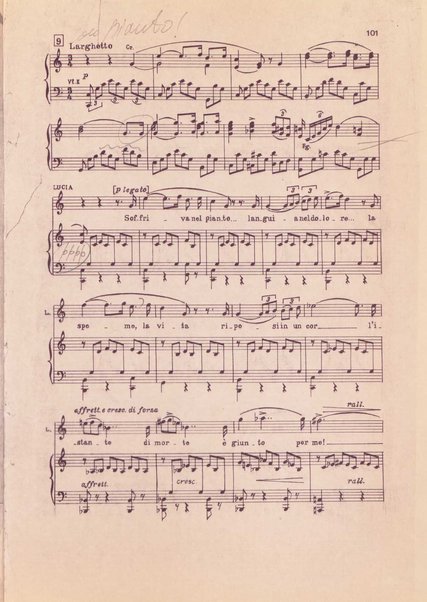 Lucia di Lammermoor : dramma tragico in due parti / di Salvatore Cammarano ; Gaetano Donizetti ; revisione sull'autografo a cura di Jesus Lopez Cobos