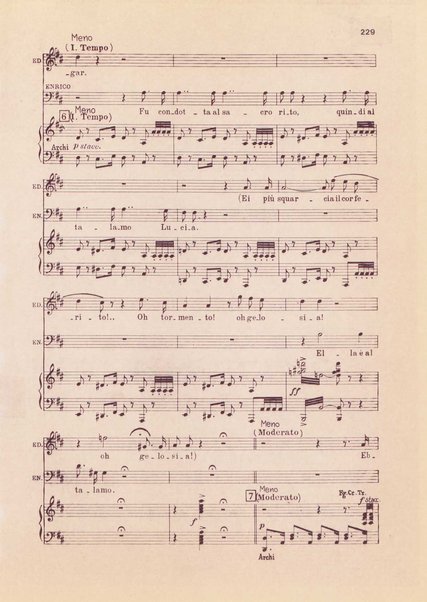 Lucia di Lammermoor : dramma tragico in due parti / di Salvatore Cammarano ; Gaetano Donizetti ; revisione sull'autografo a cura di Jesus Lopez Cobos