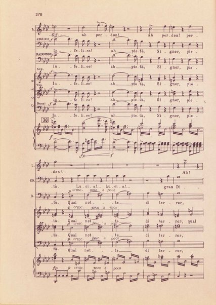 Lucia di Lammermoor : dramma tragico in due parti / di Salvatore Cammarano ; Gaetano Donizetti ; revisione sull'autografo a cura di Jesus Lopez Cobos