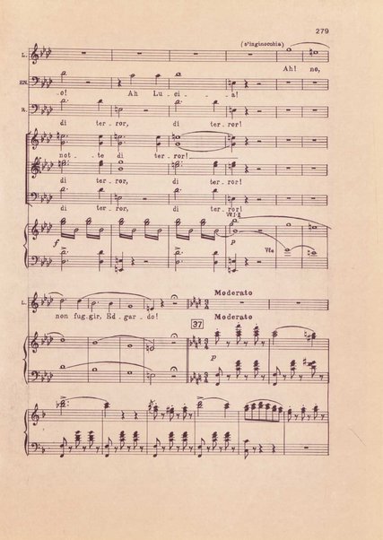 Lucia di Lammermoor : dramma tragico in due parti / di Salvatore Cammarano ; Gaetano Donizetti ; revisione sull'autografo a cura di Jesus Lopez Cobos