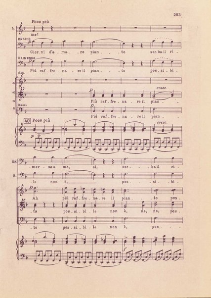 Lucia di Lammermoor : dramma tragico in due parti / di Salvatore Cammarano ; Gaetano Donizetti ; revisione sull'autografo a cura di Jesus Lopez Cobos