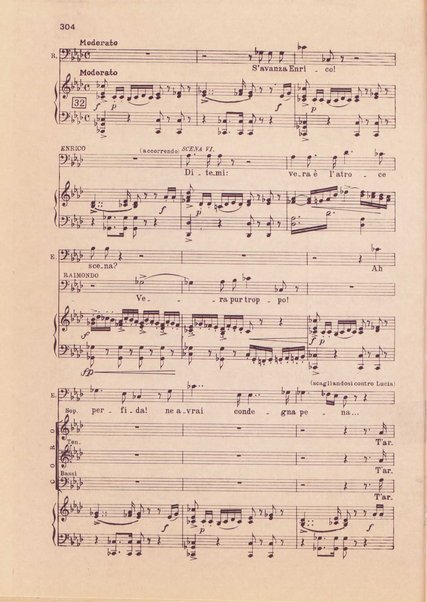 Lucia di Lammermoor : dramma tragico in due parti / di Salvatore Cammarano ; Gaetano Donizetti ; revisione sull'autografo a cura di Jesus Lopez Cobos