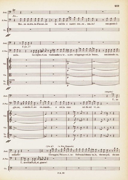 Don Pasquale : dramma buffo in tre atti / Gaetano Donizetti ; libretto di Michele Accursi