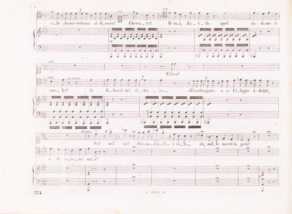 Don Sebastiano re di Portogallo : dramma in 5 atti / del sig.r Scribe ; tradotto in italiano dal sig.r G. Ruffini ; posto in musica da Gaetano Donizetti