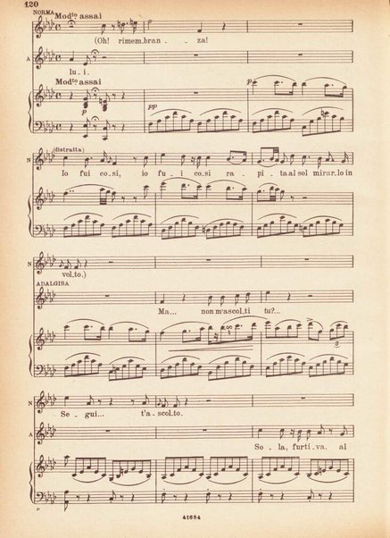 Norma : tragedia lirica in due atti / di Felice Romani ; musica di Vincenzo Bellini