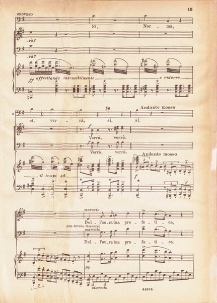 Norma : tragedia lirica in due atti / di Felice Romani ; musica di Vincenzo Bellini