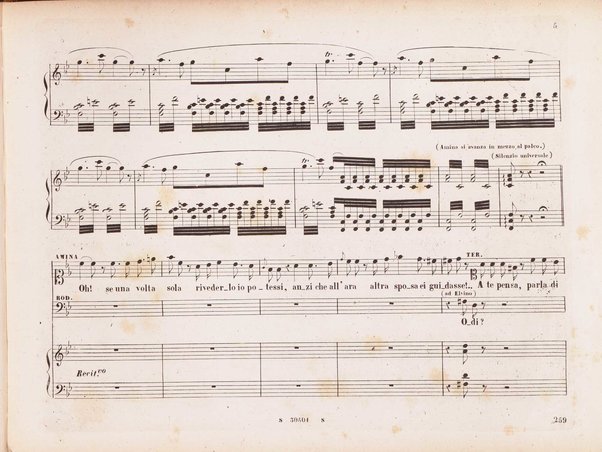 La sonnambula : melodramma di Felice Romani/ posto in musica dal m.o Bellin   i ; riduzione per canto e pianoforte del m.o L. Truzzi