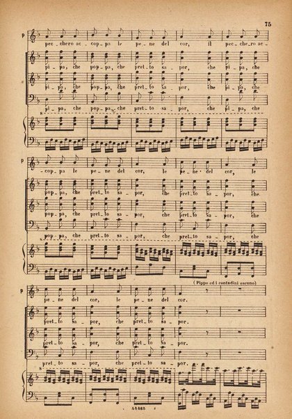 La gazza ladra : melodramma in due atti / G. Rossini ; opera completa [ridotta] per canto e pianoforte