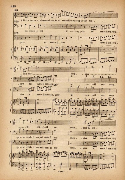 La gazza ladra : melodramma in due atti / G. Rossini ; opera completa [ridotta] per canto e pianoforte