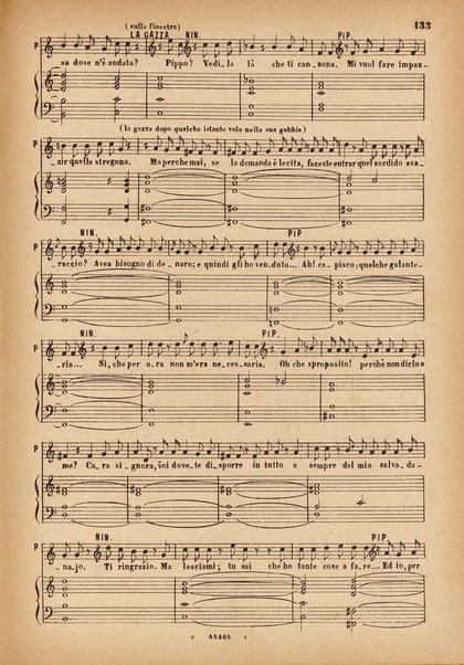 La gazza ladra : melodramma in due atti / G. Rossini ; opera completa [ridotta] per canto e pianoforte