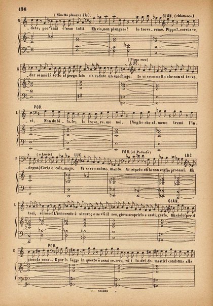 La gazza ladra : melodramma in due atti / G. Rossini ; opera completa [ridotta] per canto e pianoforte