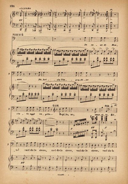 La gazza ladra : melodramma in due atti / G. Rossini ; opera completa [ridotta] per canto e pianoforte