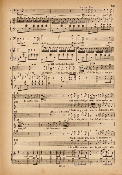 La gazza ladra : melodramma in due atti / G. Rossini ; opera completa [ridotta] per canto e pianoforte