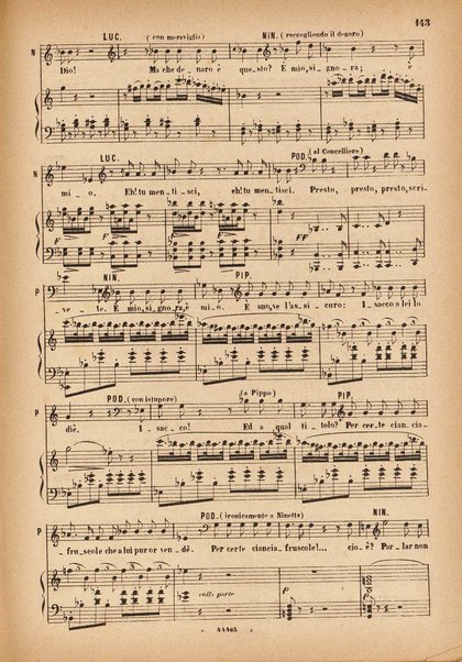 La gazza ladra : melodramma in due atti / G. Rossini ; opera completa [ridotta] per canto e pianoforte