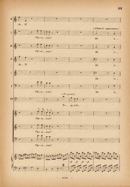 La gazza ladra : melodramma in due atti / G. Rossini ; opera completa [ridotta] per canto e pianoforte