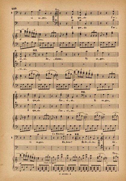 La gazza ladra : melodramma in due atti / G. Rossini ; opera completa [ridotta] per canto e pianoforte